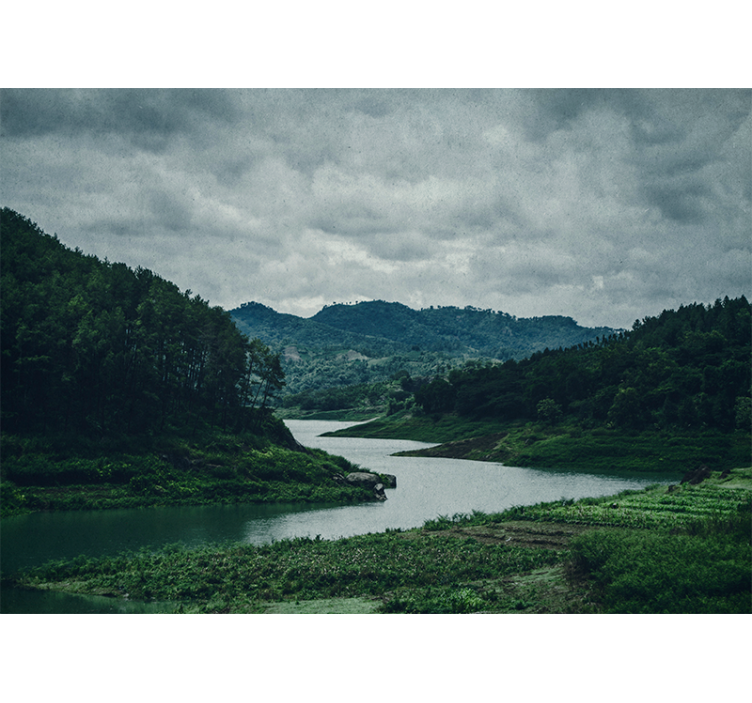 其他景观壁画宁静水道风景 - TenStickers