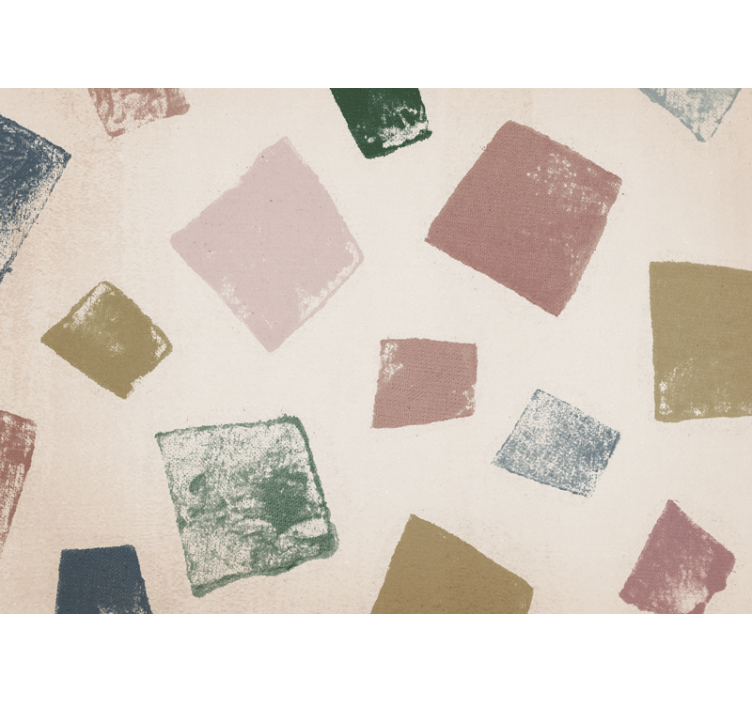 其他具有纹理和图案的壁画几何色块 - TenStickers