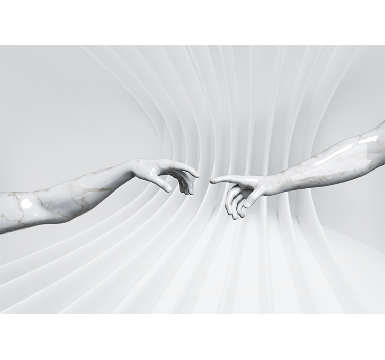 艺术照片墙大理石手触感 - TenStickers