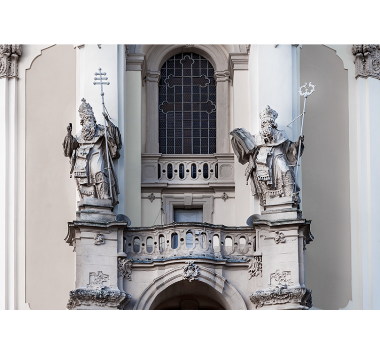 经典艺术照片壁画国王雕像 - TenStickers