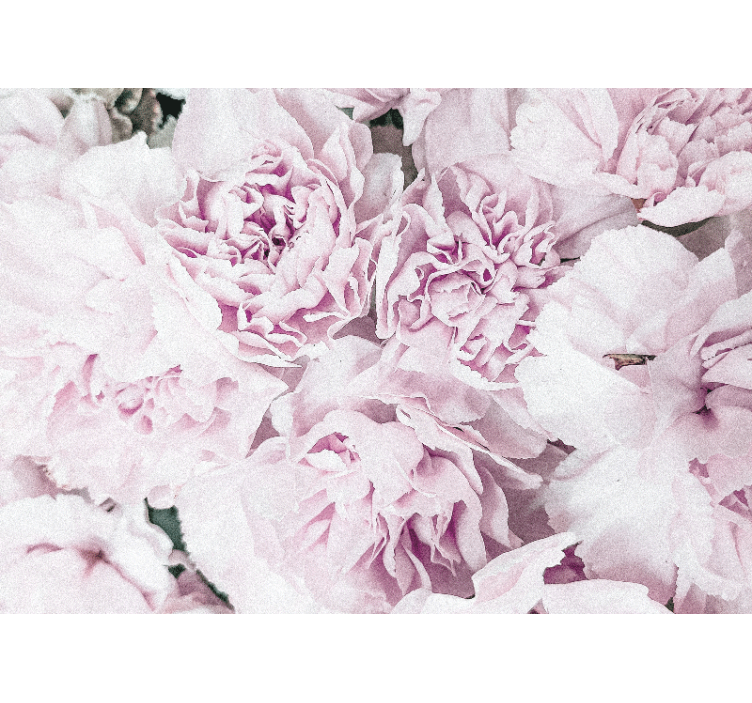 粉红色的花朵花束壁画 - TenStickers