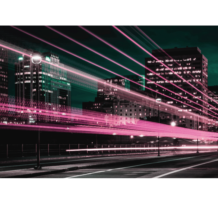 城市和乡村照片墙带来都市天际线的冲击 - TenStickers