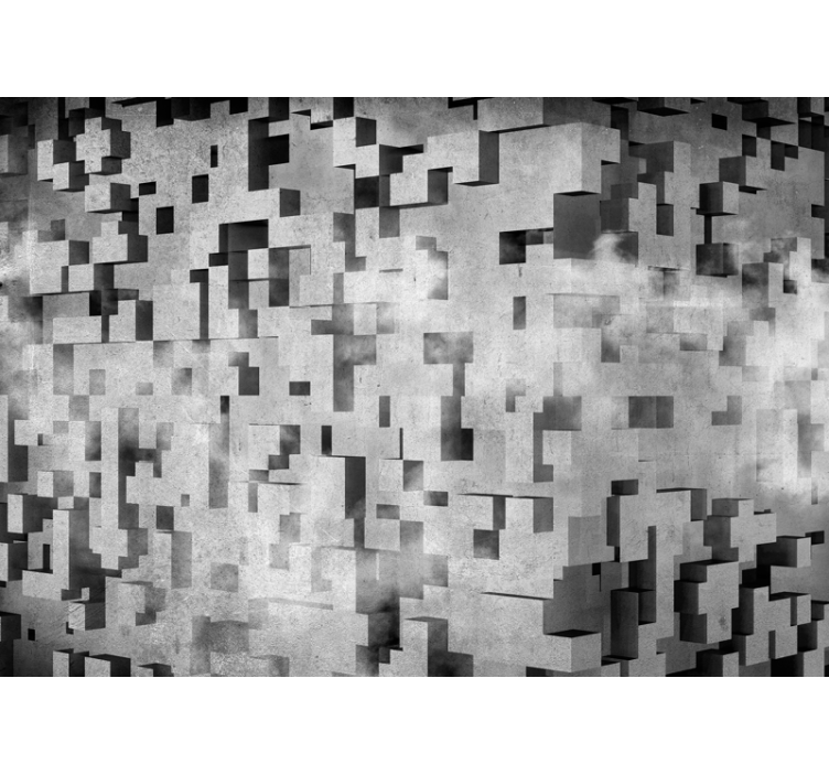 其他具有纹理和图案的壁画现代几何图案 - TenStickers