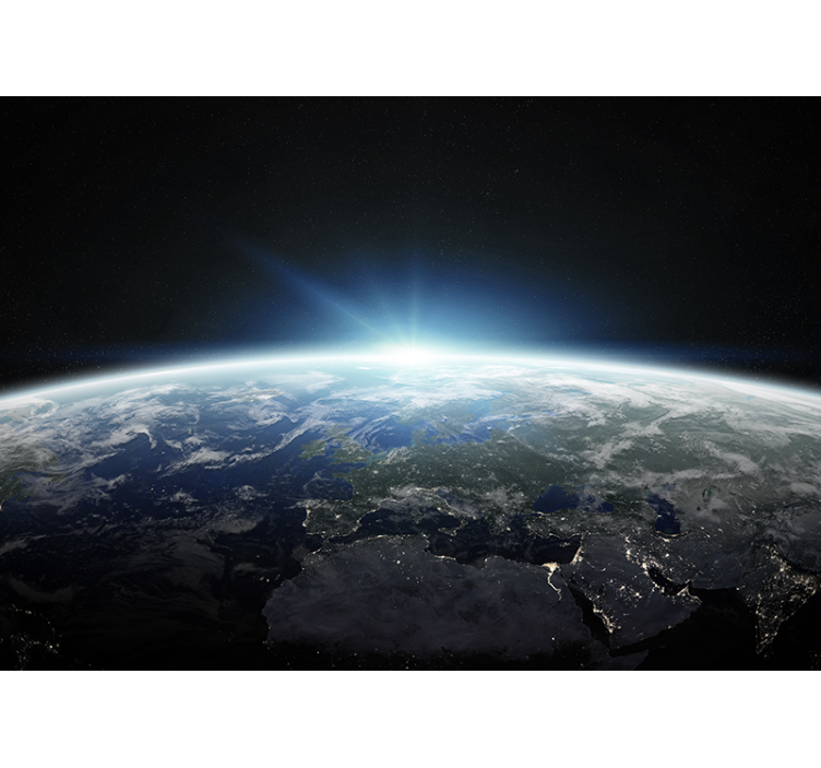 空间照片墙展现地球视角之美 - TenStickers