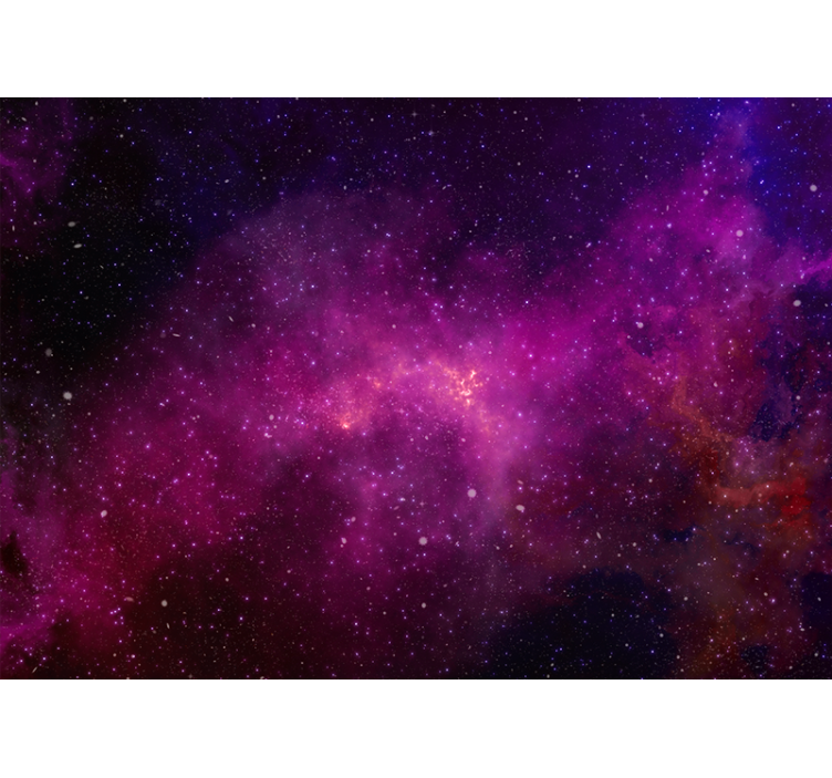 空间照片墙宇宙紫色漩涡 - TenStickers