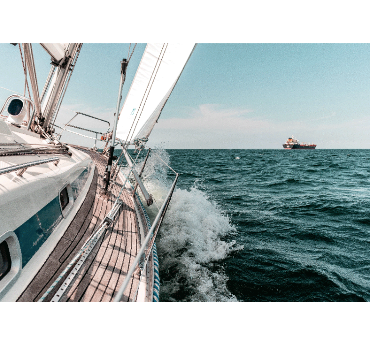 海洋的照片壁画航海冒险 - TenStickers