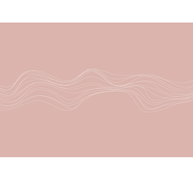 其他具有纹理和图案的壁画优雅曲线 - TenStickers