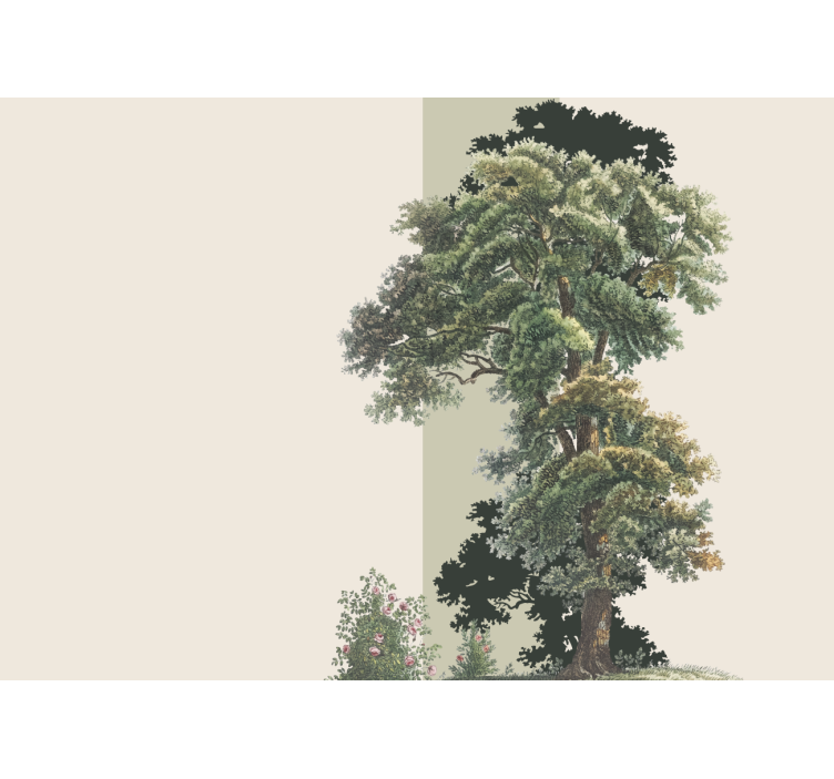 自然照片墙展现多彩叶景 - TenStickers