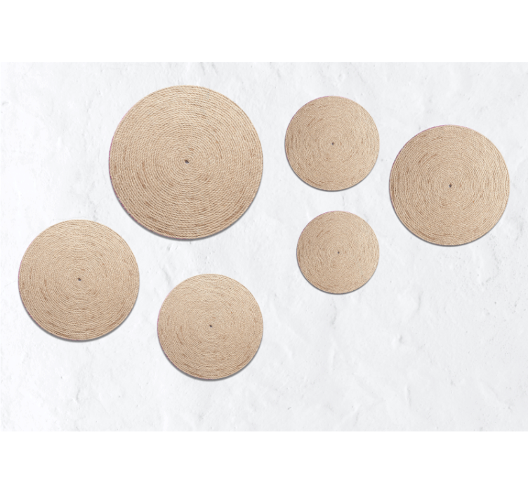 “波西米亚”纹理仿壁画 - TenStickers