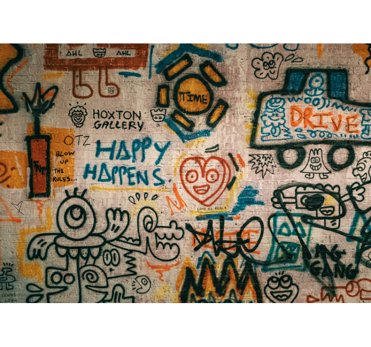 城市艺术照片壁画展现多彩街头艺术 - TenStickers