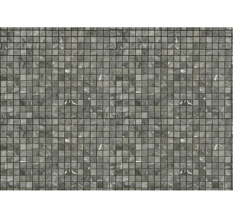 浴室的其他壁画 黑色瓷砖 - TenStickers