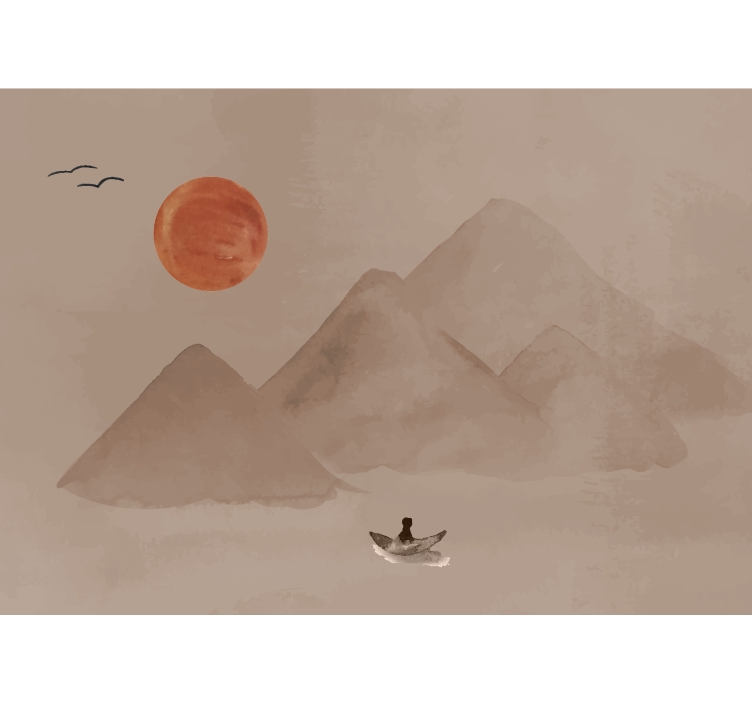 壁画营造日本氛围 - TenStickers