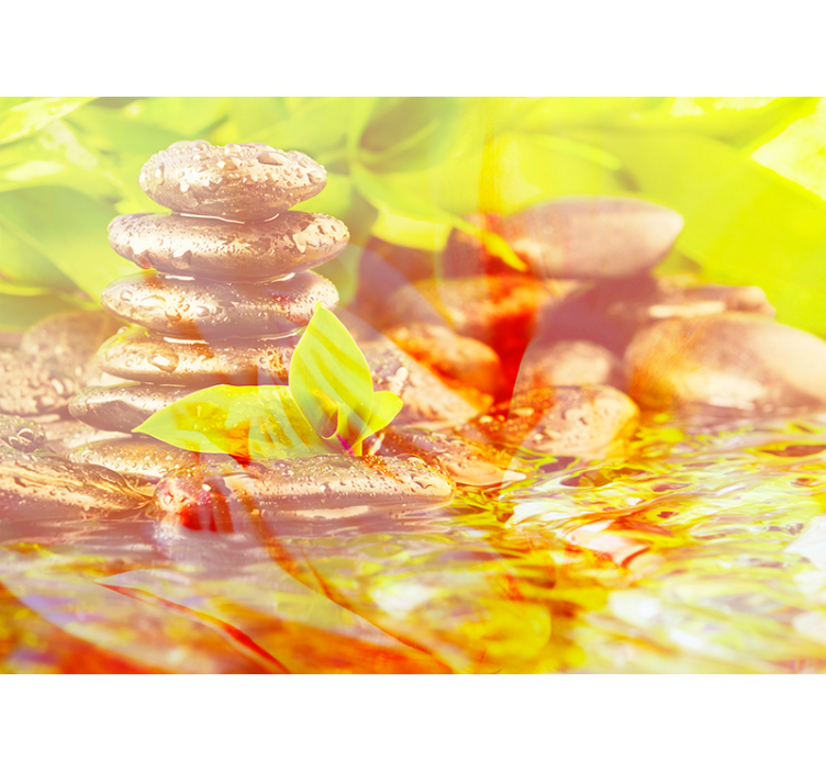 其他禅宗壁画 和谐石堆 - TenStickers