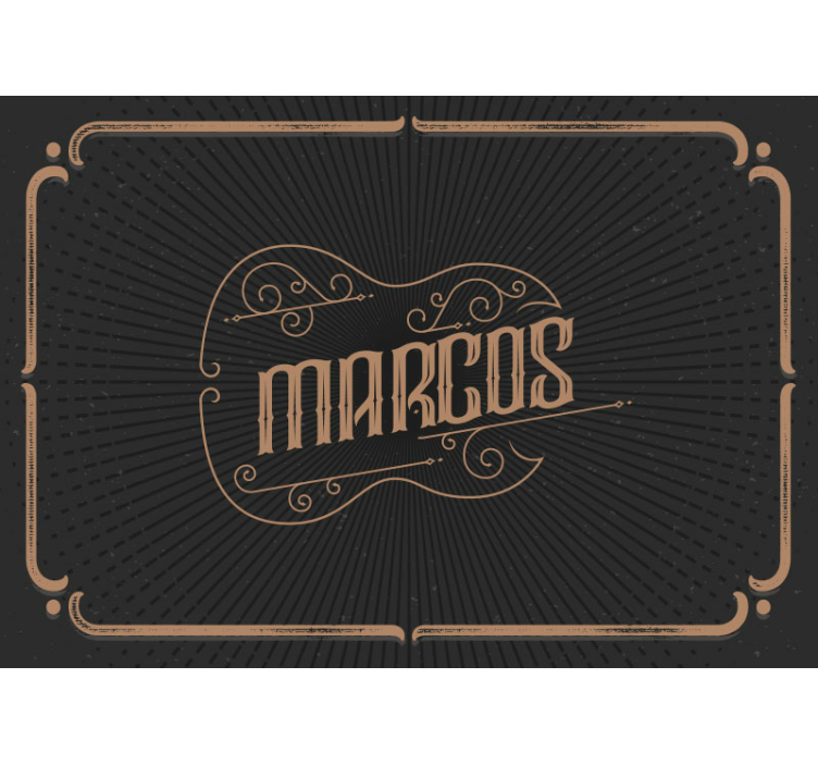 用于青少年房间的其他壁画个性化优雅设计 - TenStickers