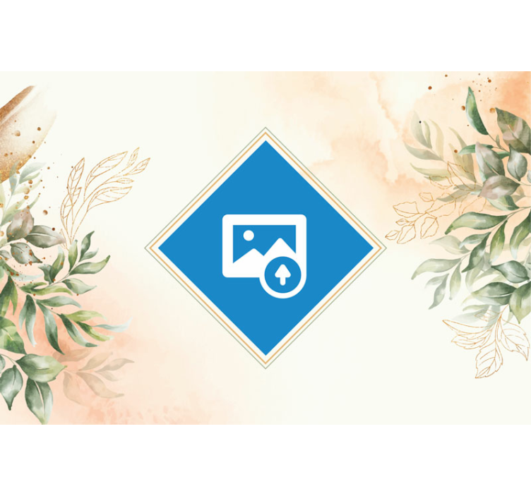 人物照片墙：向日葵帽子女士 - TenStickers