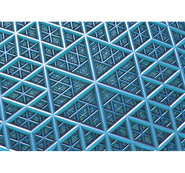 抽象照片墙几何图案结构 - TenStickers