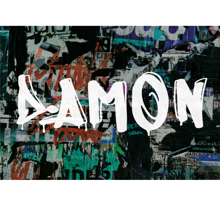 城市艺术照片壁画 城市模板艺术 - TenStickers