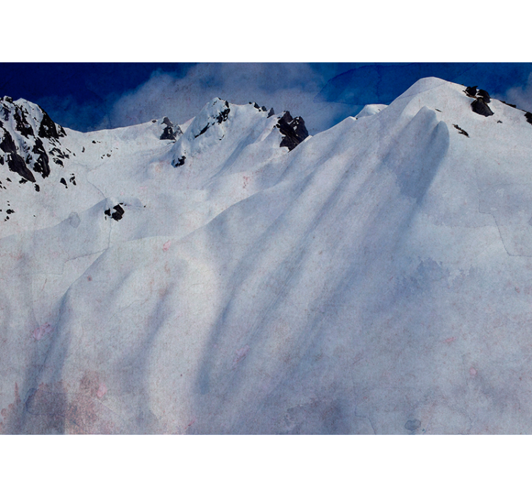 山顶上的山墙壁画 - TenStickers