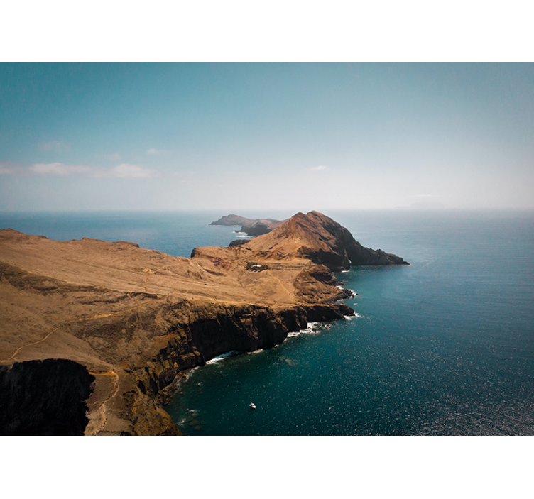 其他景观壁画 海岸山景 - TenStickers