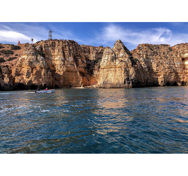 其他景观壁画 海边岩石结构 - TenStickers