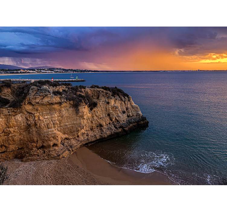 其他景观壁画 海边悬崖景色 - TenStickers