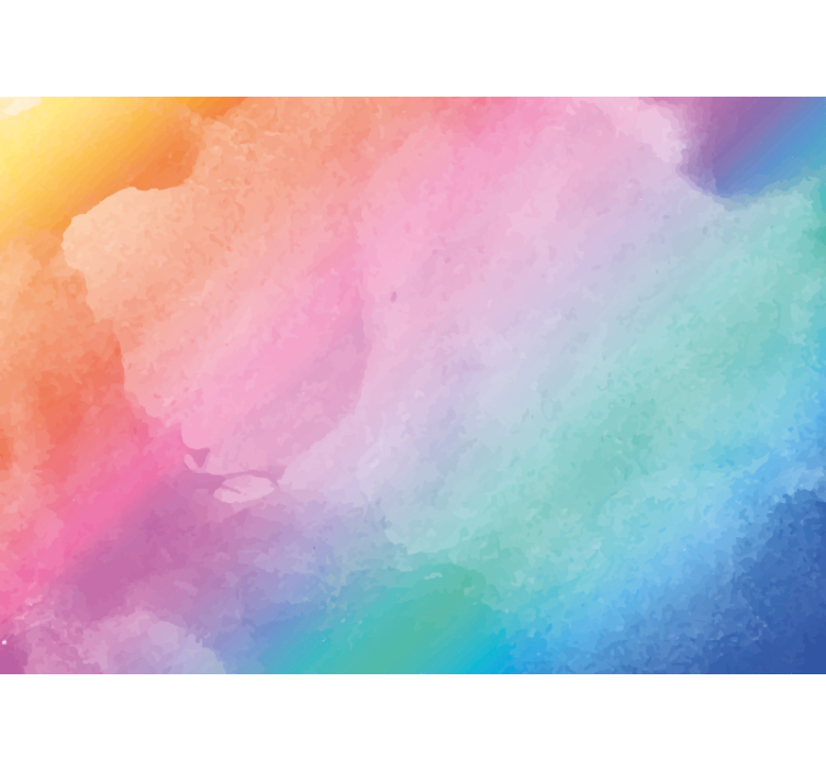 油漆溅水颜色抽象壁画 - TenStickers