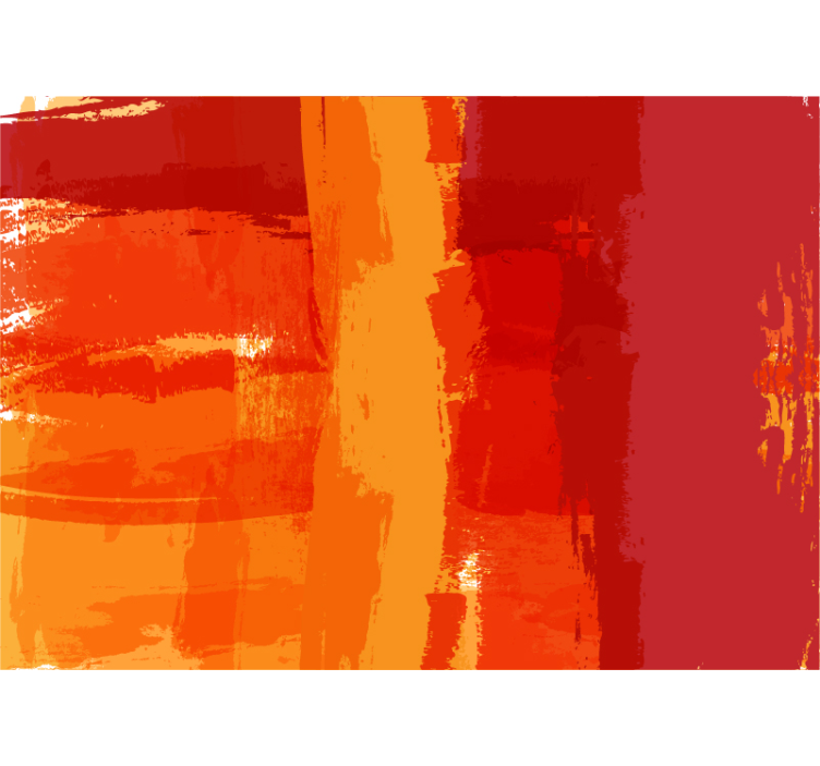 抽象照片墙展现生动的笔触 - TenStickers