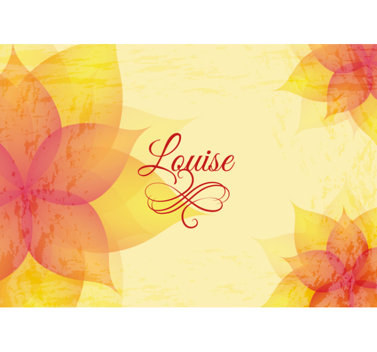 花卉照片墙 精致的植物摆设 - TenStickers