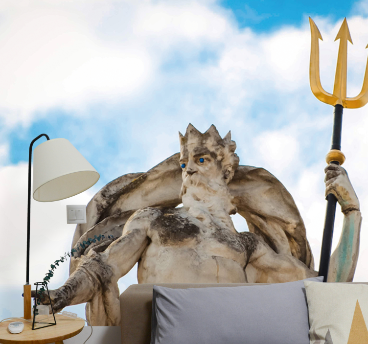 艺术照片墙神秘海洋统治者 - TenStickers