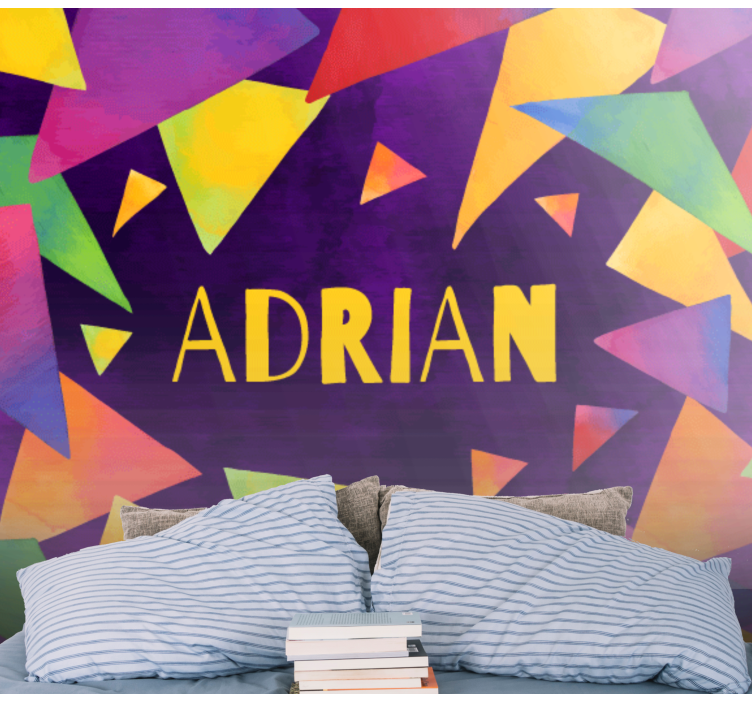 儿童房的其他壁画 自定义几何形状 - TenStickers