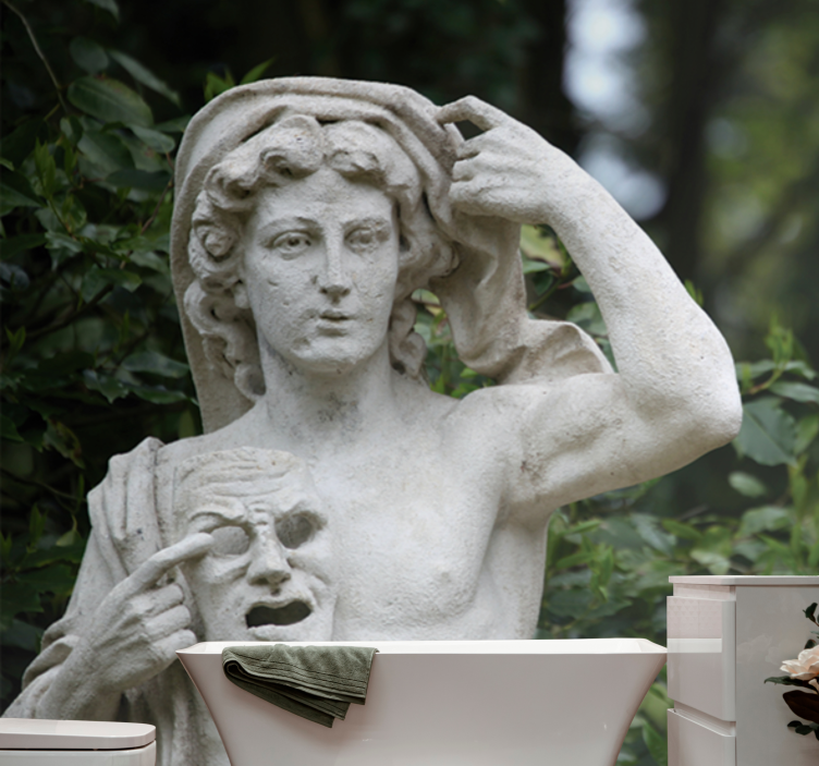 经典艺术照片壁画与古典雕塑展示 - TenStickers