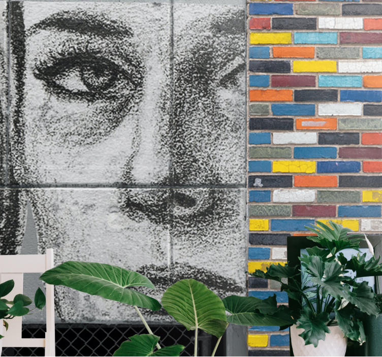 城市艺术照片壁画独特城市肖像 - TenStickers