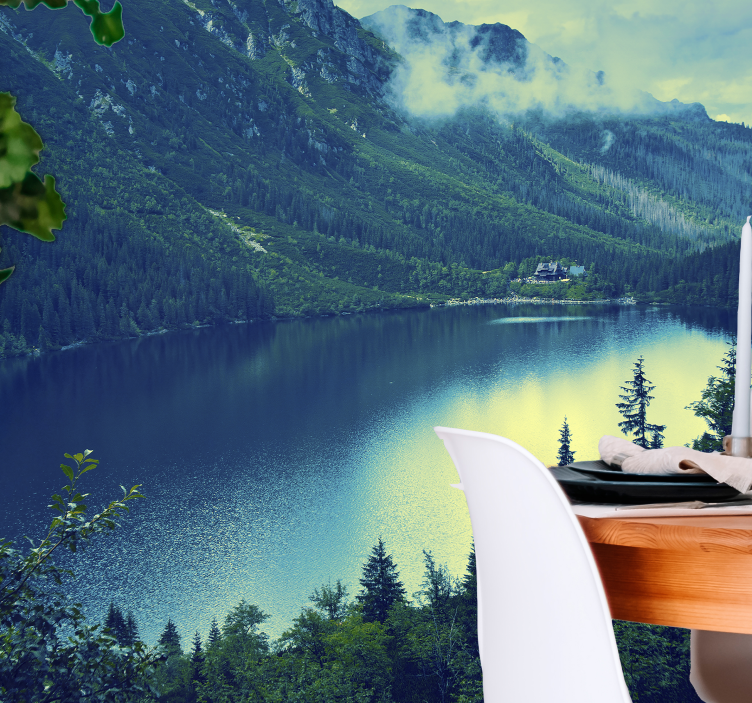 其他景观壁画 壮丽的山景 - TenStickers