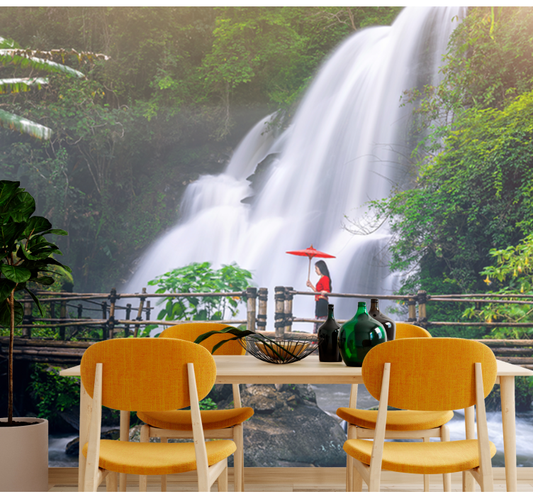 其他景观壁画宁静瀑布风景 - TenStickers