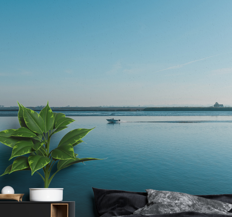 其他景观壁画 宁静的水景 - TenStickers