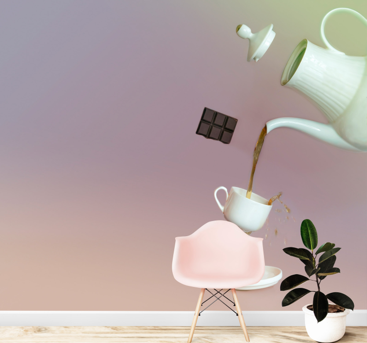 音乐照片墙 漂浮茶时光 - TenStickers