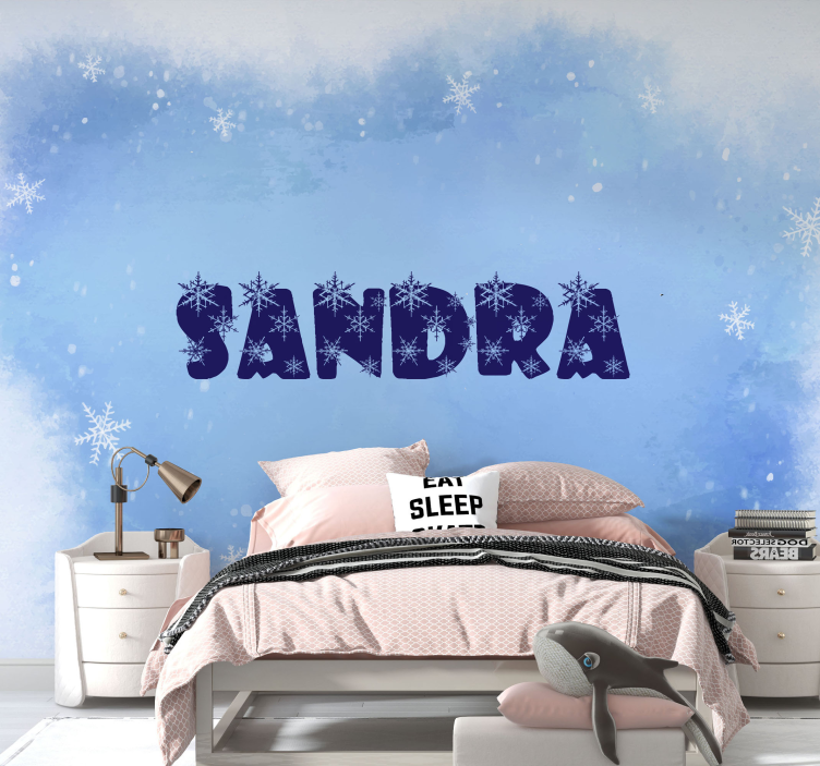 其他可定制的壁画 定制名称创建 - TenStickers