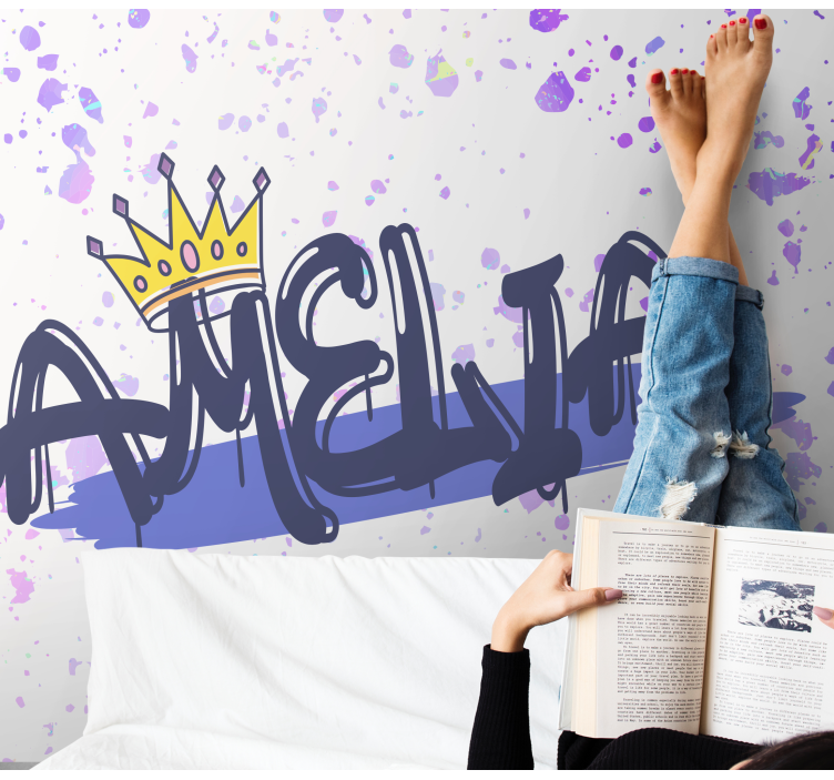 短语照片墙定制名称形成 - TenStickers