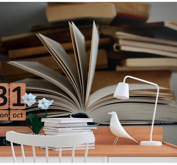 短语照片墙开放书本场景 - TenStickers