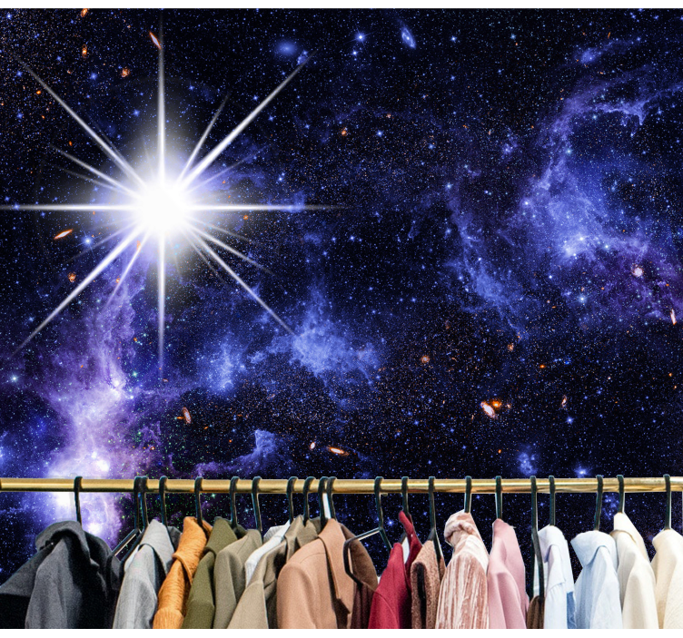 空间照片墙探索宇宙星空 - TenStickers