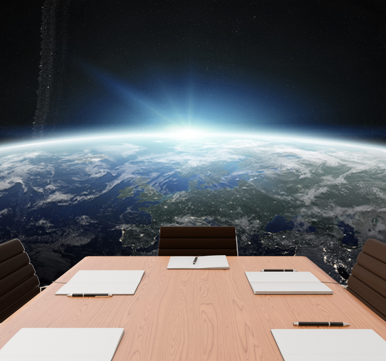 空间照片墙展现地球视角之美 - TenStickers