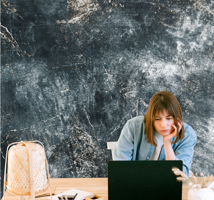 其他具有纹理和图案的壁画，纹理暗色表面 - TenStickers