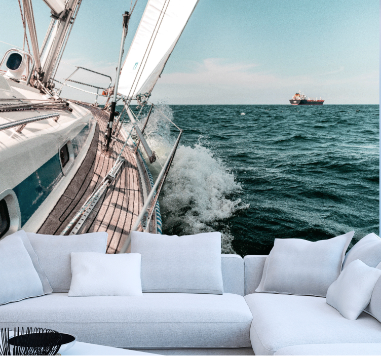 海洋的照片壁画航海冒险 - TenStickers