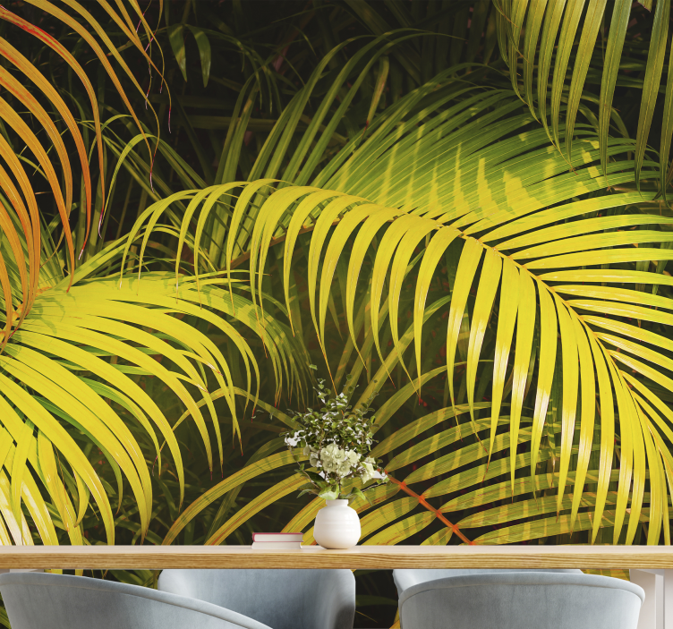 自然照片墙展现郁郁葱葱的绿意 - TenStickers