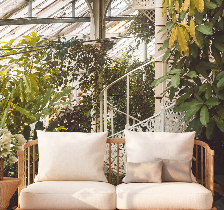 自然照片墙带您进入郁郁葱葱的绿洲 - TenStickers