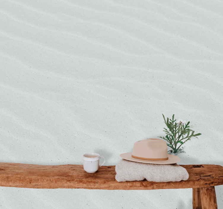 自然照片墙沙与绿意 - TenStickers