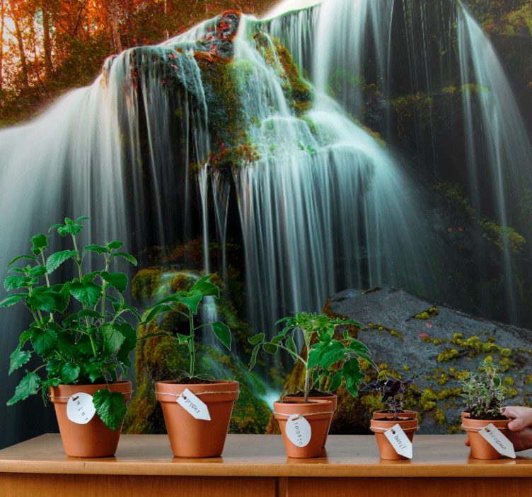 卡乔伊拉照片墙温柔的流水 - TenStickers