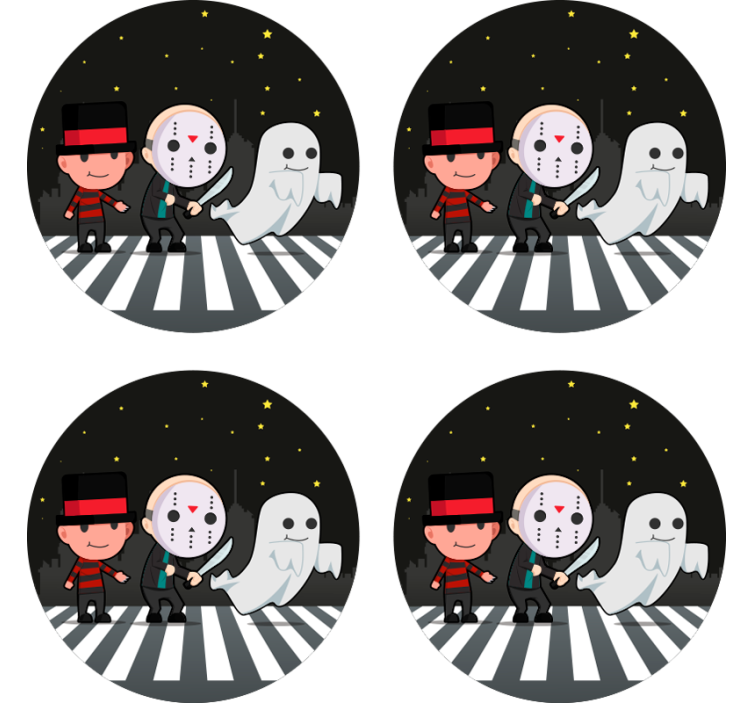 万圣节路过山车万圣节路过山车 - TenStickers