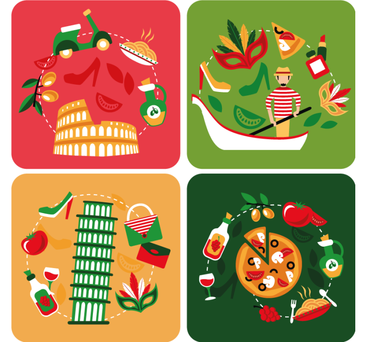 盲人怪物带你体验意大利美食之旅 - TenStickers