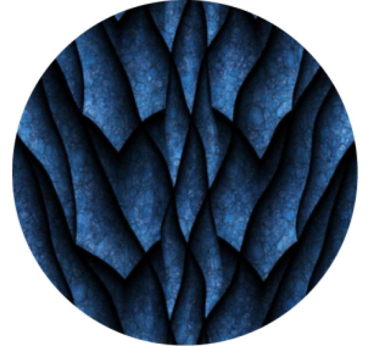 杯垫纹理呈波浪纹理设计 - TenStickers